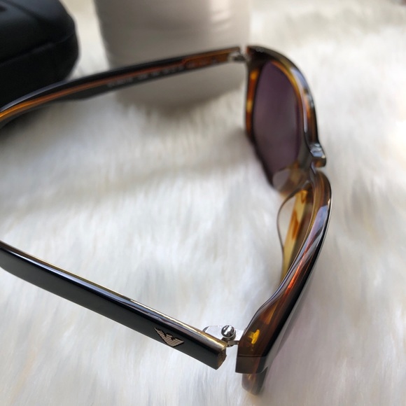 EMPORIO ARMANI Sunglasses & Case NWT - Picture 6 of 8